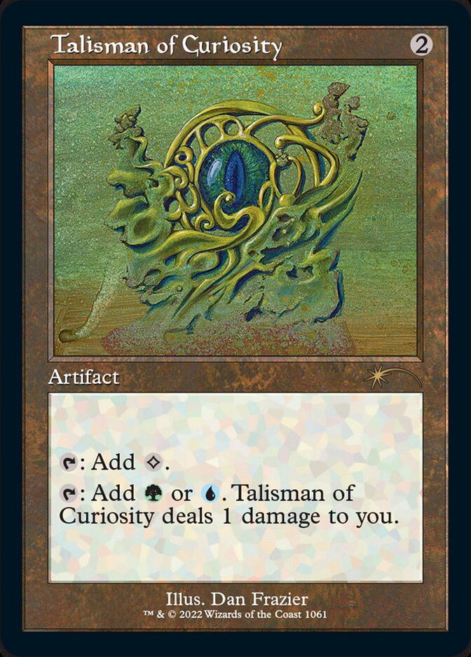 Talisman of Curiosity (Foil Etched) [Secret Lair Drop Series] | Gate City Games LLC