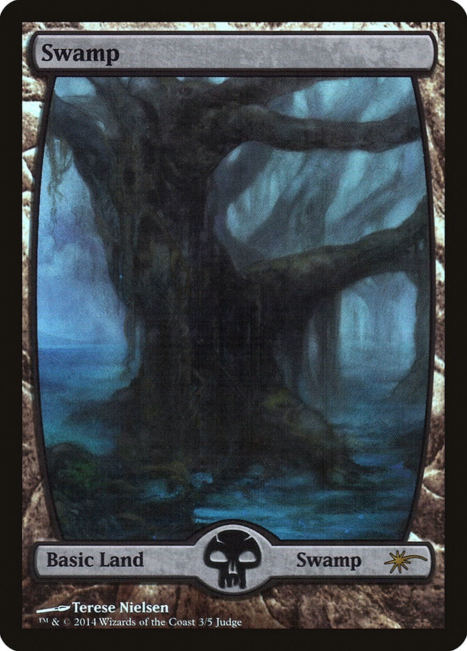 Swamp (3★) [Judge Gift Cards 2014] | Gate City Games LLC