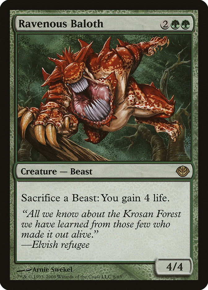 Ravenous Baloth [Duel Decks: Garruk vs. Liliana] | Gate City Games LLC