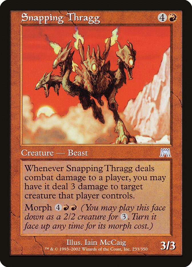 Snapping Thragg [Onslaught] | Gate City Games LLC