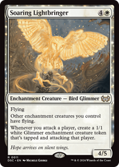 Soaring Lightbringer [Duskmourn: House of Horror Commander] | Gate City Games LLC