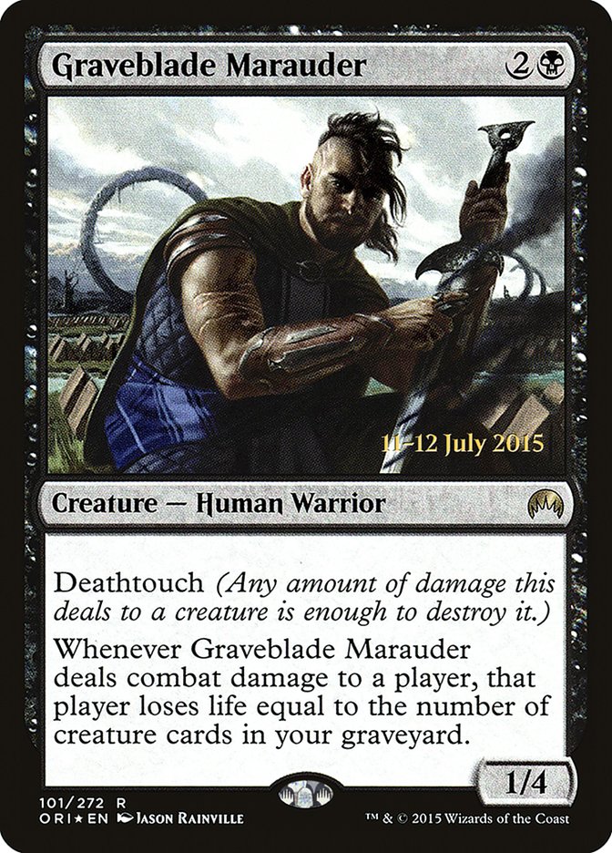 Graveblade Marauder [Magic Origins Prerelease Promos] | Gate City Games LLC