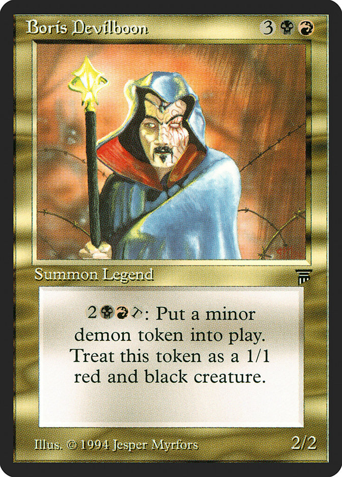 Boris Devilboon [Legends] | Gate City Games LLC