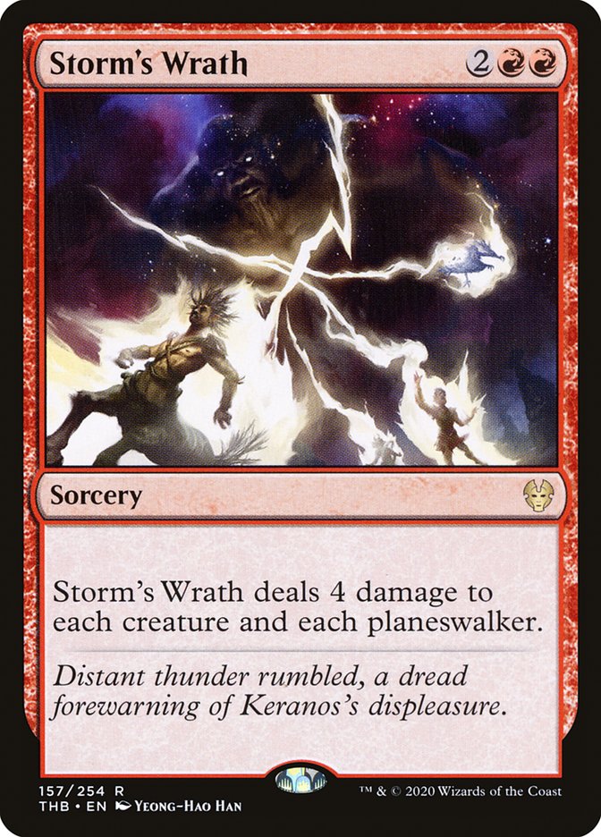 Storm's Wrath [Theros Beyond Death] | Gate City Games LLC