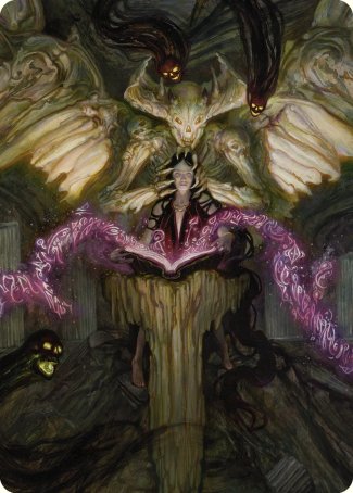Demonic Tutor Art Card [Commander Masters Art Series] | Gate City Games LLC