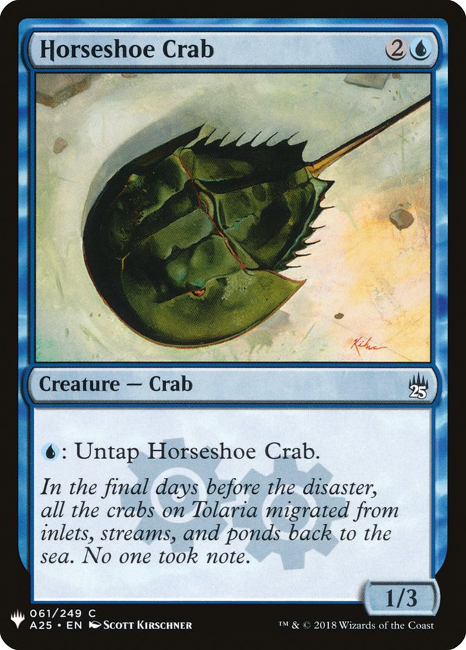 Horseshoe Crab [Mystery Booster] | Gate City Games LLC