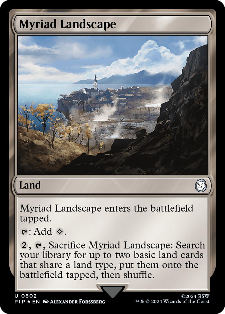 Myriad Landscape (Surge Foil) [Fallout] | Gate City Games LLC