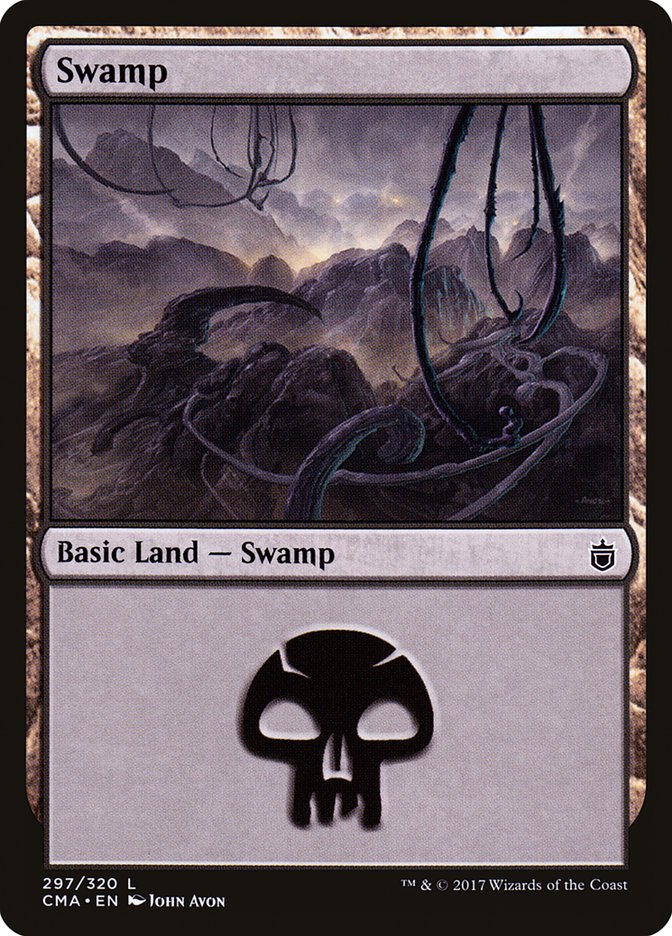 Swamp (297) [Commander Anthology] | Gate City Games LLC