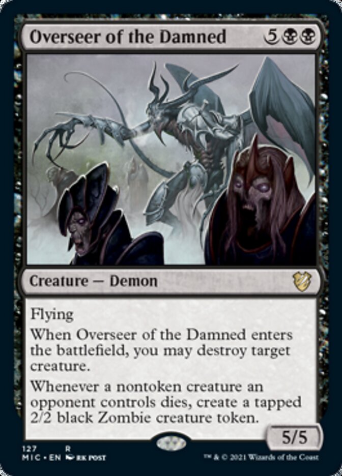 Overseer of the Damned [Innistrad: Midnight Hunt Commander] | Gate City Games LLC