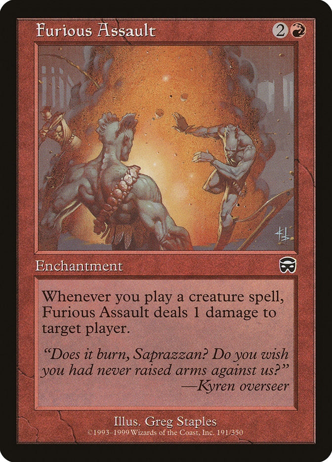 Furious Assault [Mercadian Masques] | Gate City Games LLC