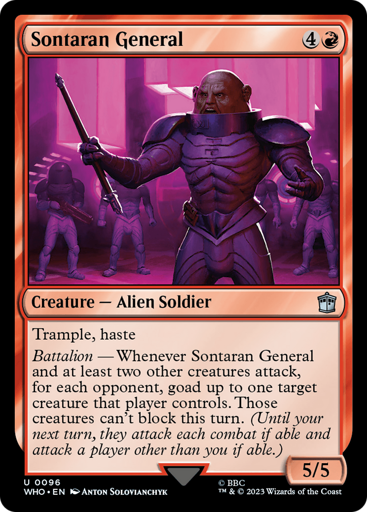Sontaran General [Doctor Who] | Gate City Games LLC