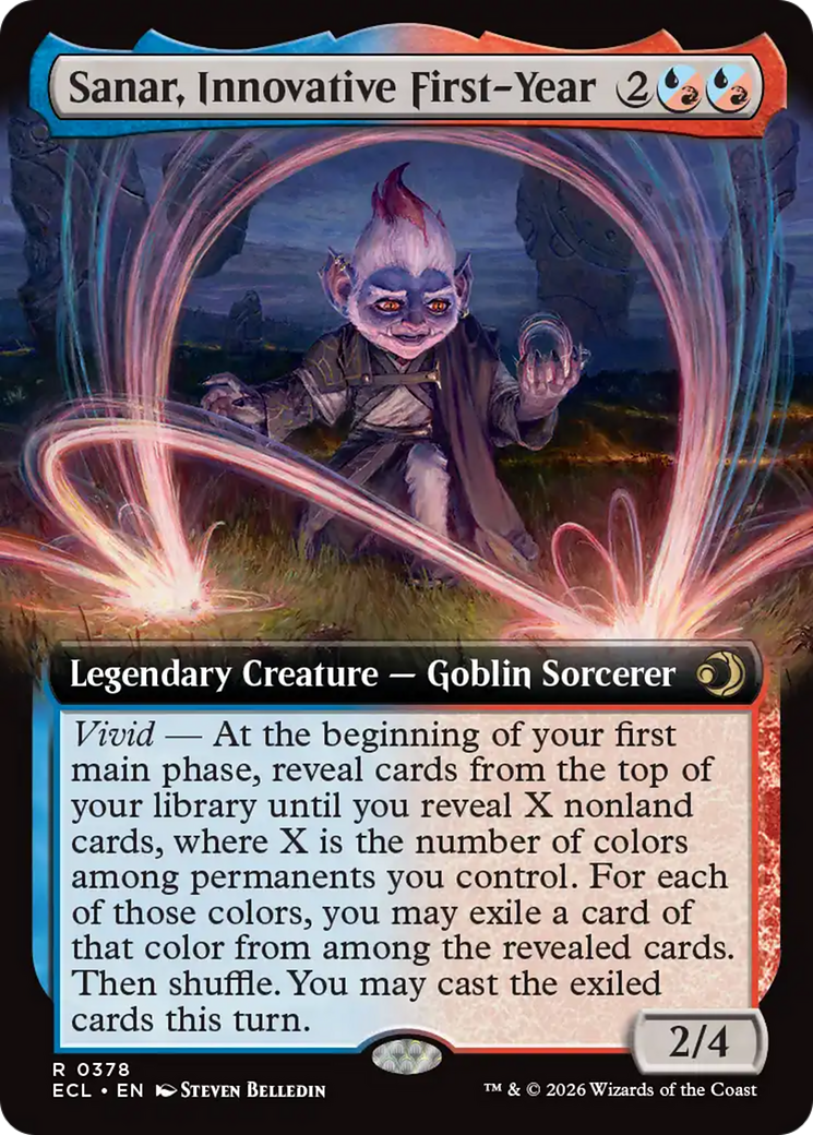 Sanar, Innovative First-Year (Extended Art) [Lorwyn Eclipsed] | Gate City Games LLC