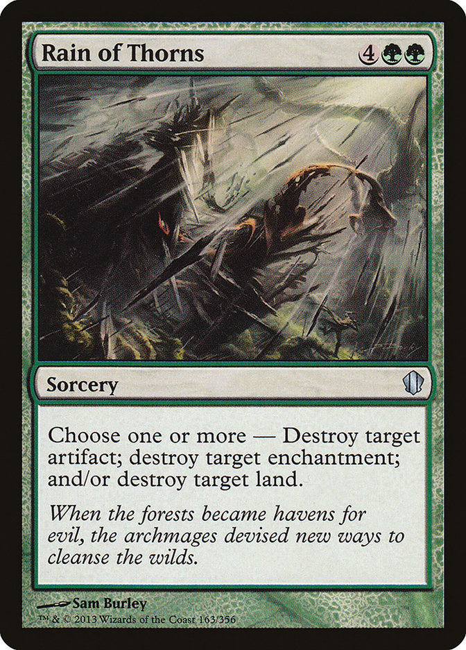 Rain of Thorns [Commander 2013] | Gate City Games LLC