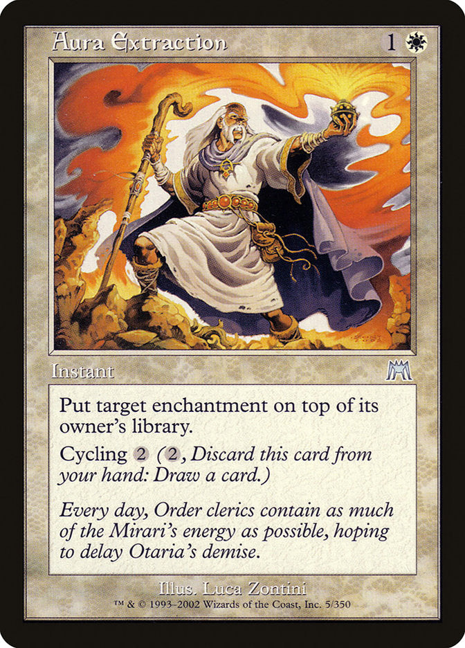Aura Extraction [Onslaught] | Gate City Games LLC
