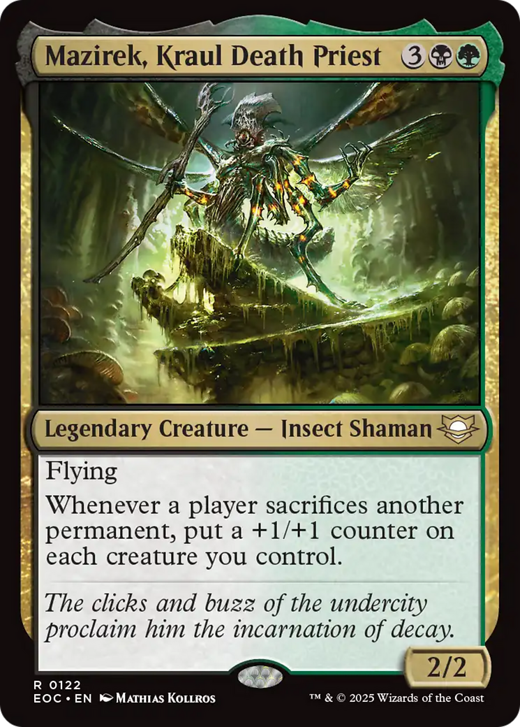 Mazirek, Kraul Death Priest [Edge of Eternities Commander] | Gate City Games LLC