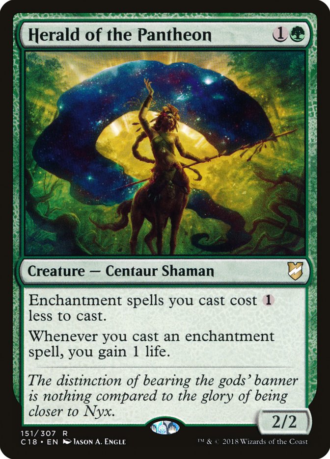 Herald of the Pantheon [Commander 2018] | Gate City Games LLC