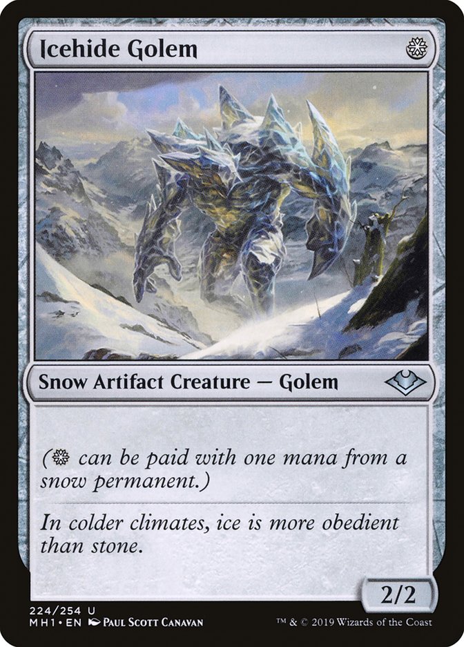 Icehide Golem [Modern Horizons] | Gate City Games LLC