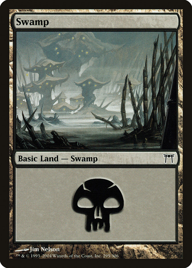 Swamp (295) [Champions of Kamigawa] | Gate City Games LLC