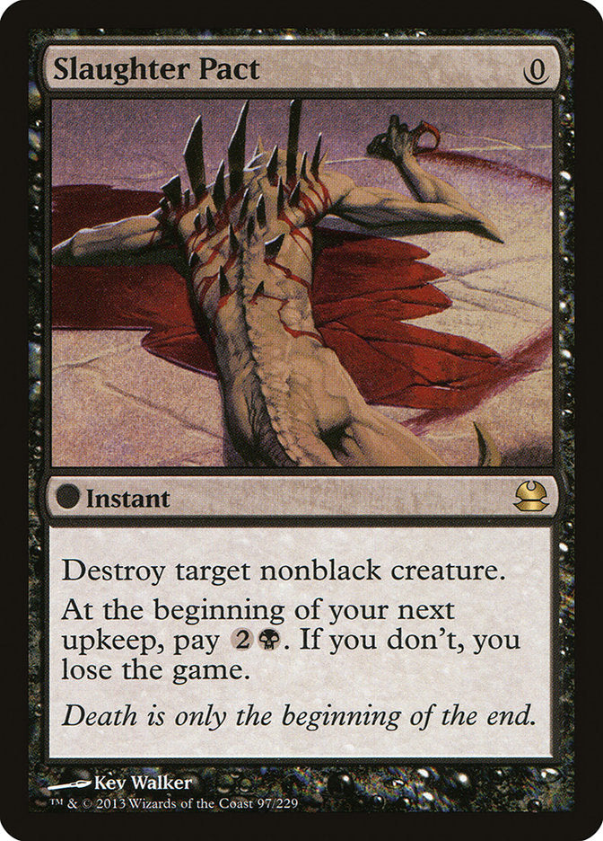 Slaughter Pact [Modern Masters] | Gate City Games LLC