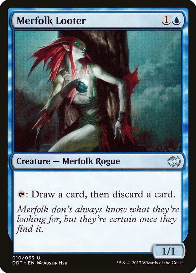Merfolk Looter [Duel Decks: Merfolk vs. Goblins] | Gate City Games LLC