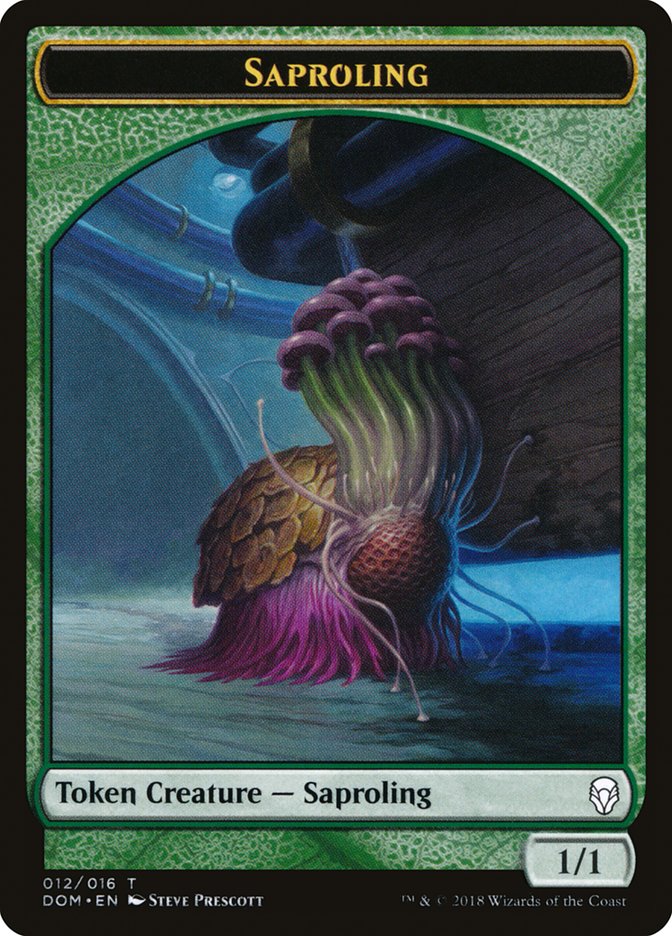Saproling Token (012/016) [Dominaria Tokens] | Gate City Games LLC