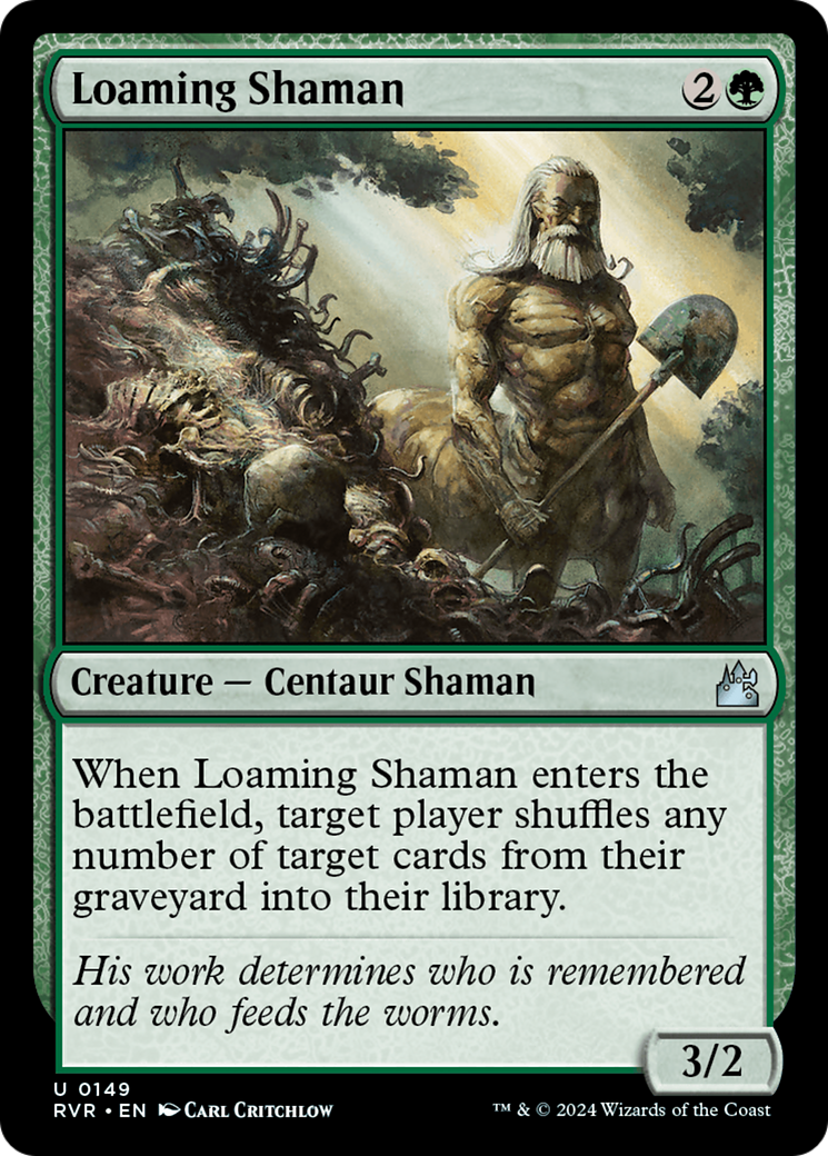 Loaming Shaman [Ravnica Remastered] | Gate City Games LLC
