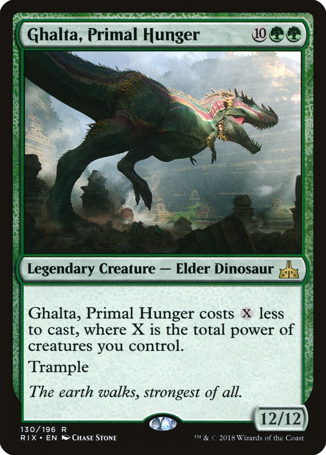 Ghalta, Primal Hunger [Rivals of Ixalan] | Gate City Games LLC
