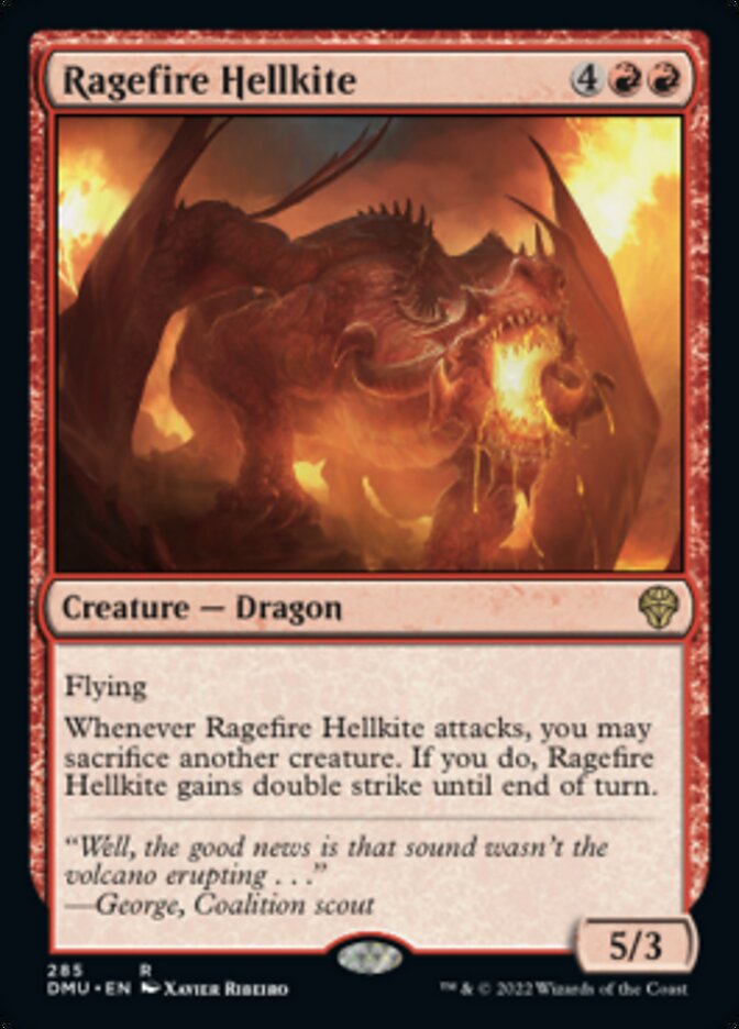 Ragefire Hellkite [Dominaria United] | Gate City Games LLC