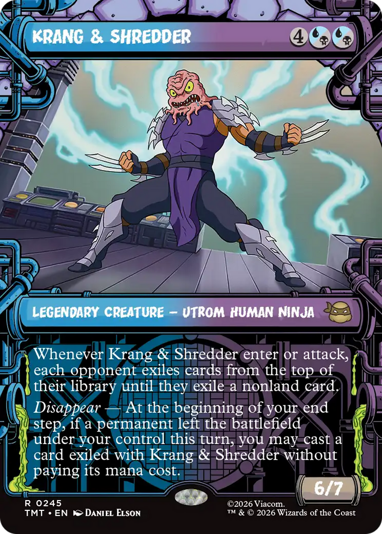 Krang & Shredder (Showcase) [Teenage Mutant Ninja Turtles] | Gate City Games LLC