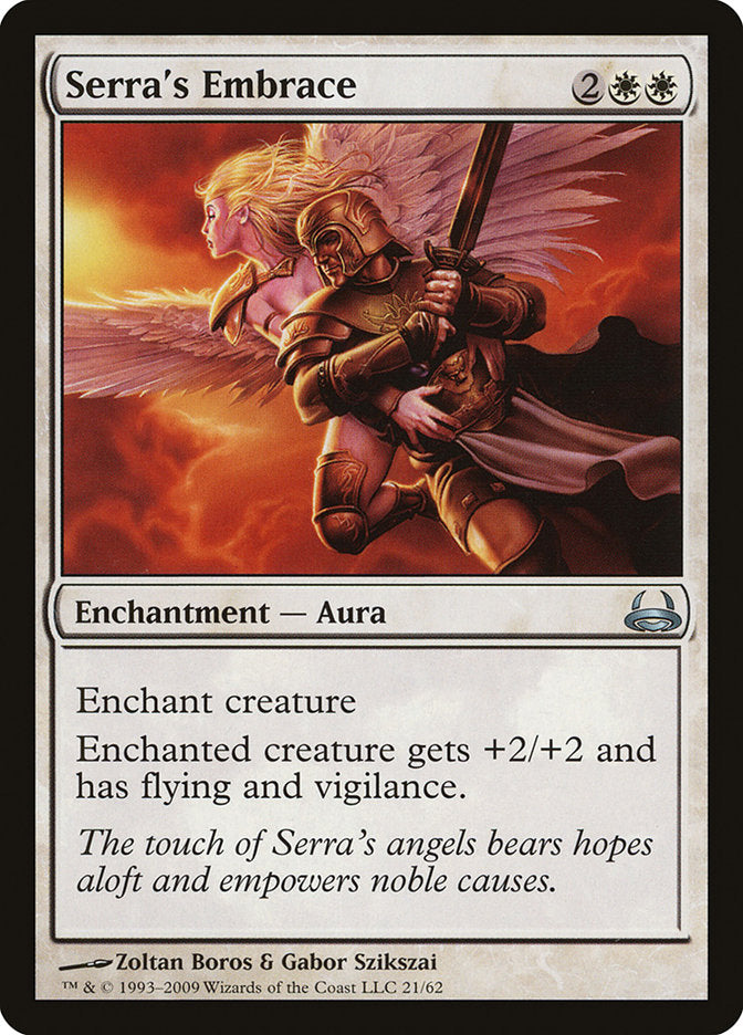 Serra's Embrace [Duel Decks: Divine vs. Demonic] | Gate City Games LLC