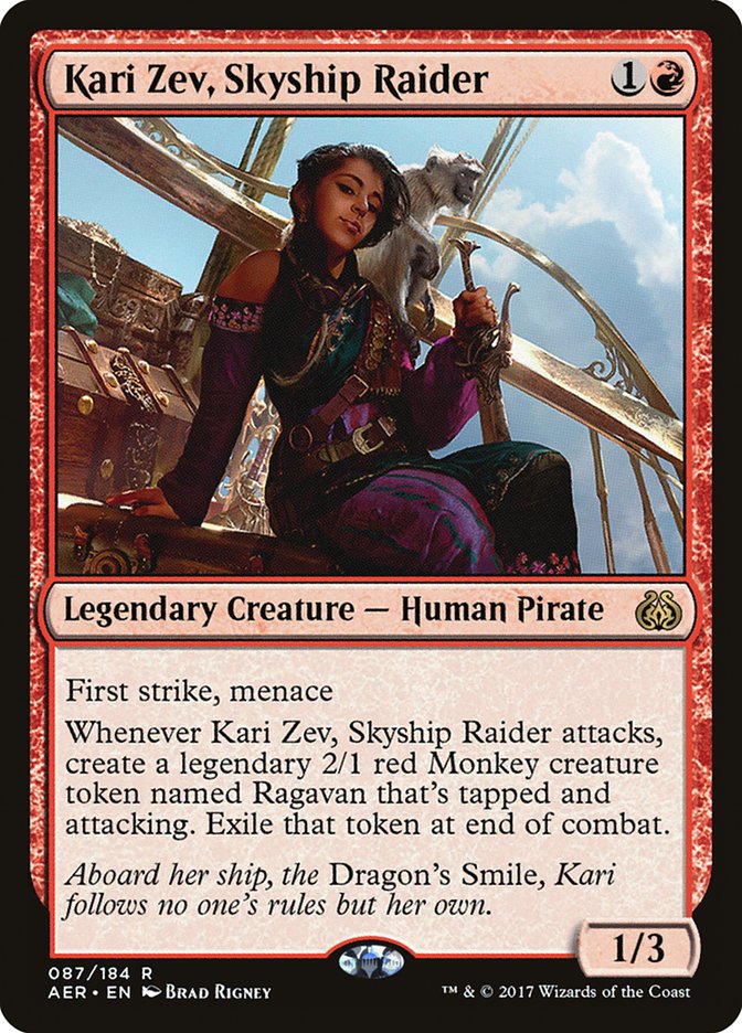 Kari Zev, Skyship Raider [Aether Revolt] | Gate City Games LLC