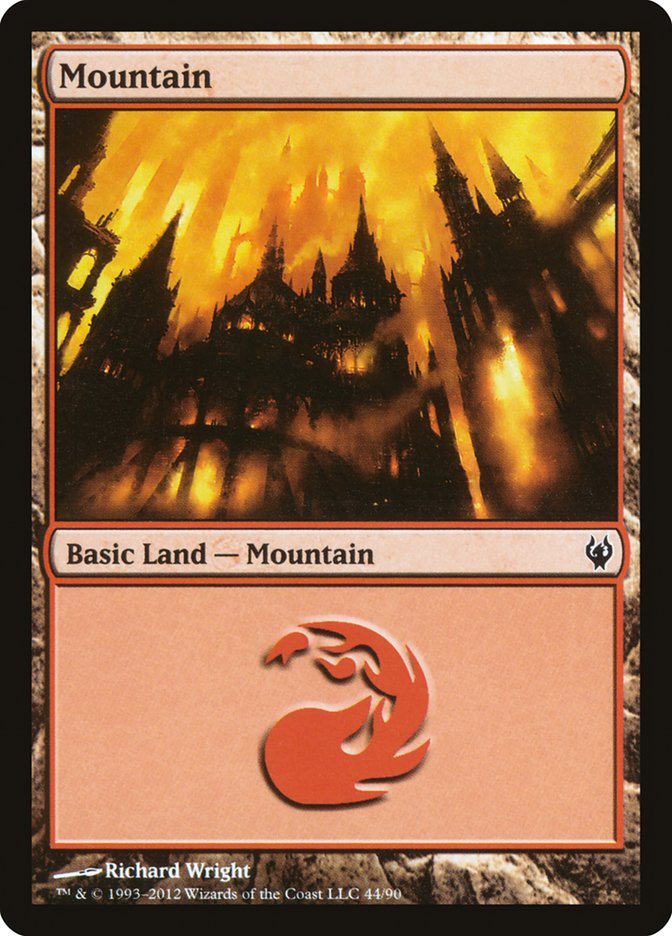Mountain (44) [Duel Decks: Izzet vs. Golgari] | Gate City Games LLC