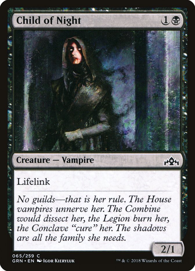 Child of Night [Guilds of Ravnica] | Gate City Games LLC
