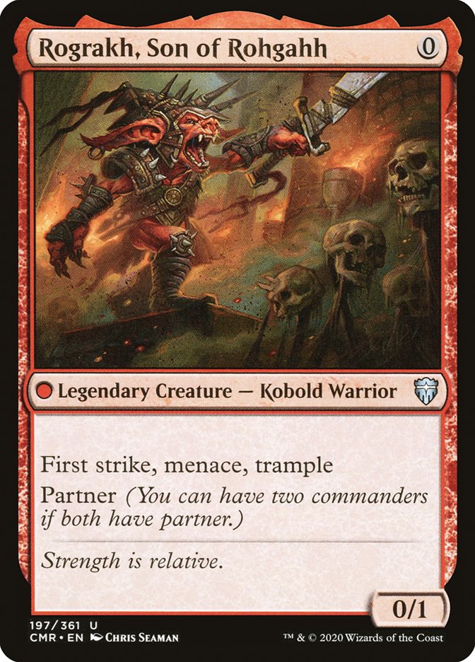 Rograkh, Son of Rohgahh [Commander Legends] | Gate City Games LLC