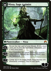 Nissa, Vastwood Seer // Nissa, Sage Animist [Magic Origins Prerelease Promos] | Gate City Games LLC
