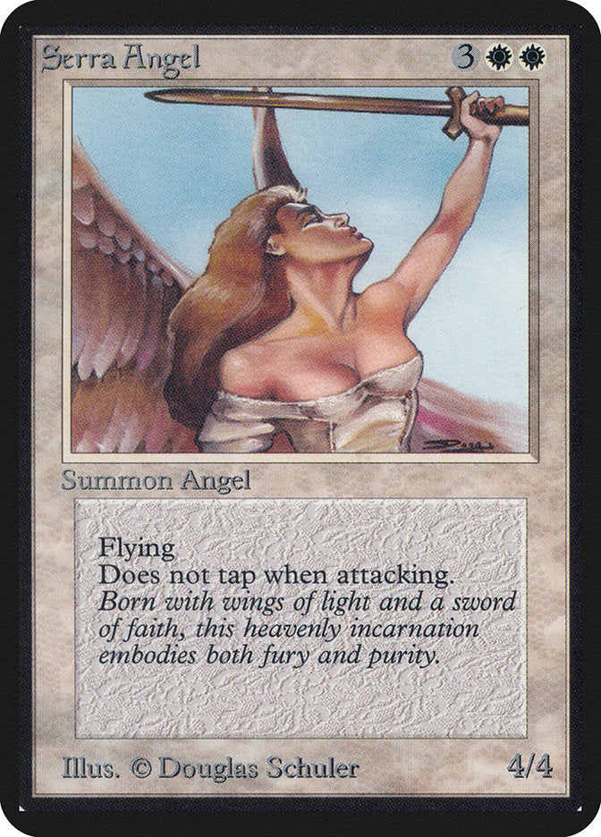 Serra Angel [Alpha Edition] | Gate City Games LLC