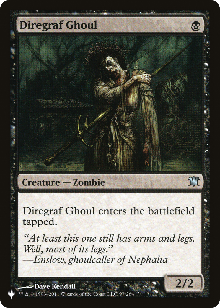 Diregraf Ghoul [The List] | Gate City Games LLC