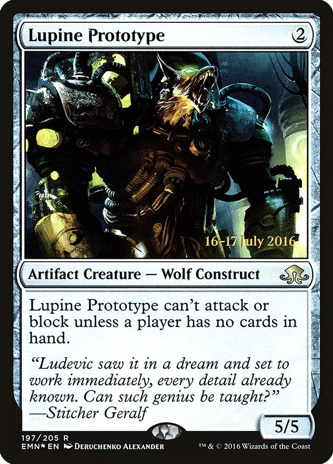 Lupine Prototype [Eldritch Moon Prerelease Promos] | Gate City Games LLC