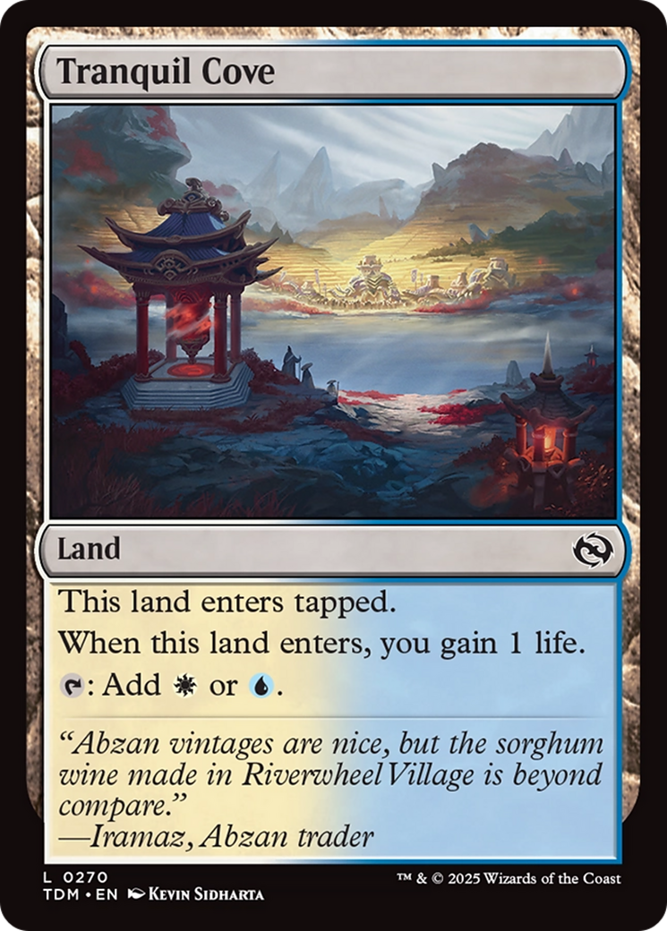 Tranquil Cove [Tarkir: Dragonstorm] | Gate City Games LLC