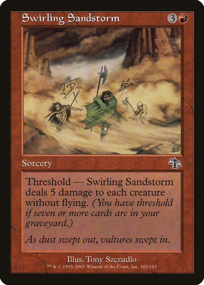 Swirling Sandstorm [Judgment] | Gate City Games LLC
