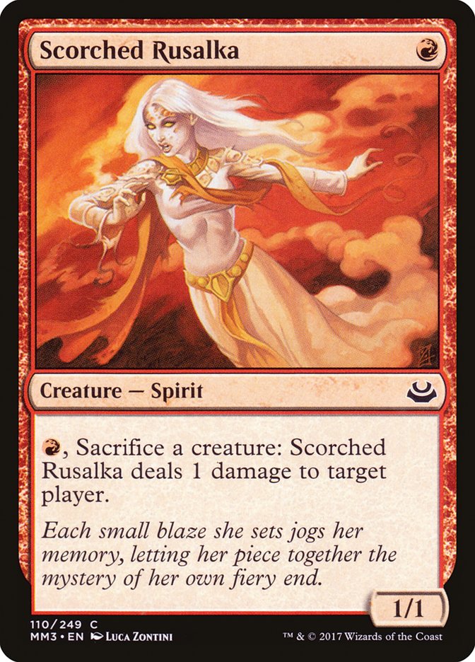 Scorched Rusalka [Modern Masters 2017] | Gate City Games LLC