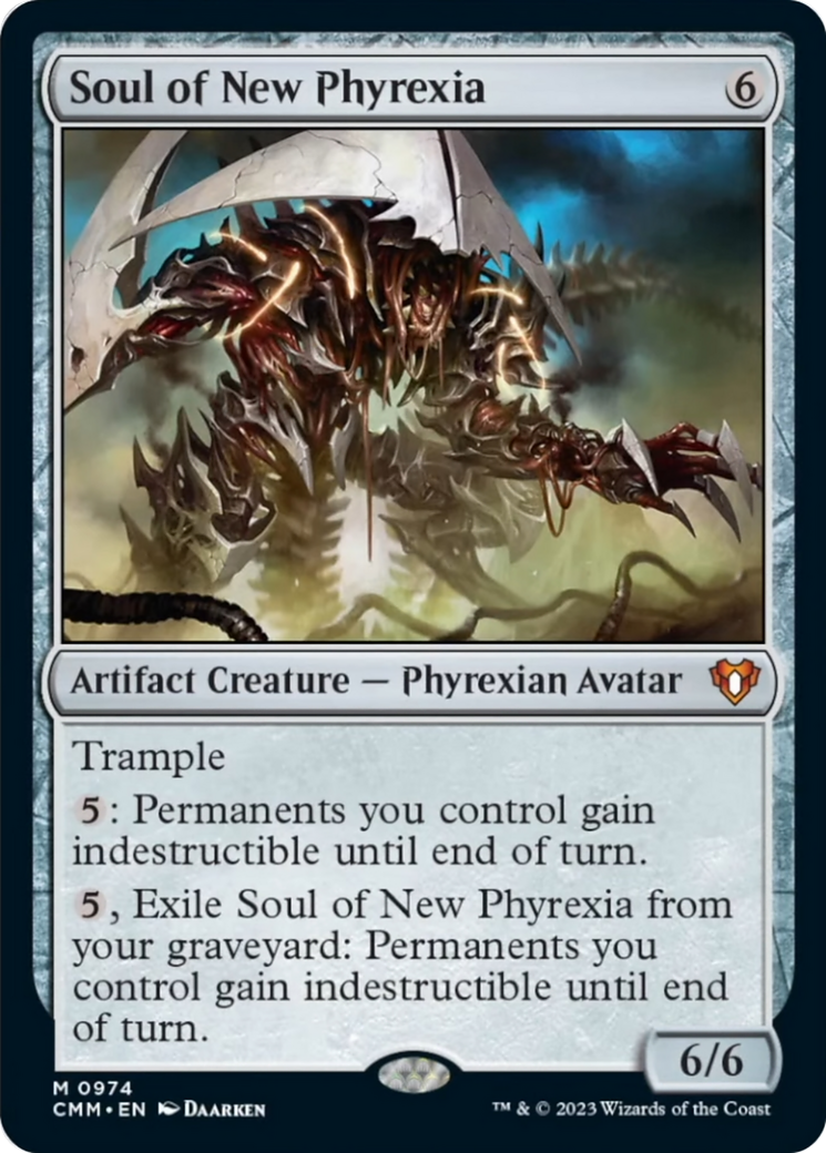 Soul of New Phyrexia [Commander Masters] | Gate City Games LLC