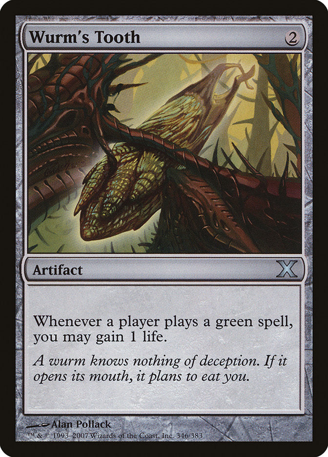 Wurm's Tooth [Tenth Edition] | Gate City Games LLC