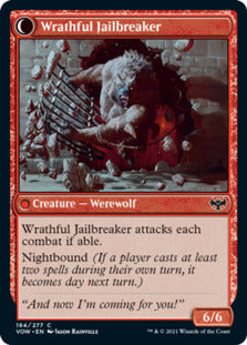 Weary Prisoner // Wrathful Jailbreaker [Innistrad: Crimson Vow] | Gate City Games LLC
