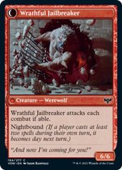 Weary Prisoner // Wrathful Jailbreaker [Innistrad: Crimson Vow] | Gate City Games LLC