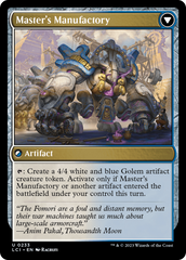 Master's Guide-Mural // Master's Manufactory [The Lost Caverns of Ixalan] | Gate City Games LLC