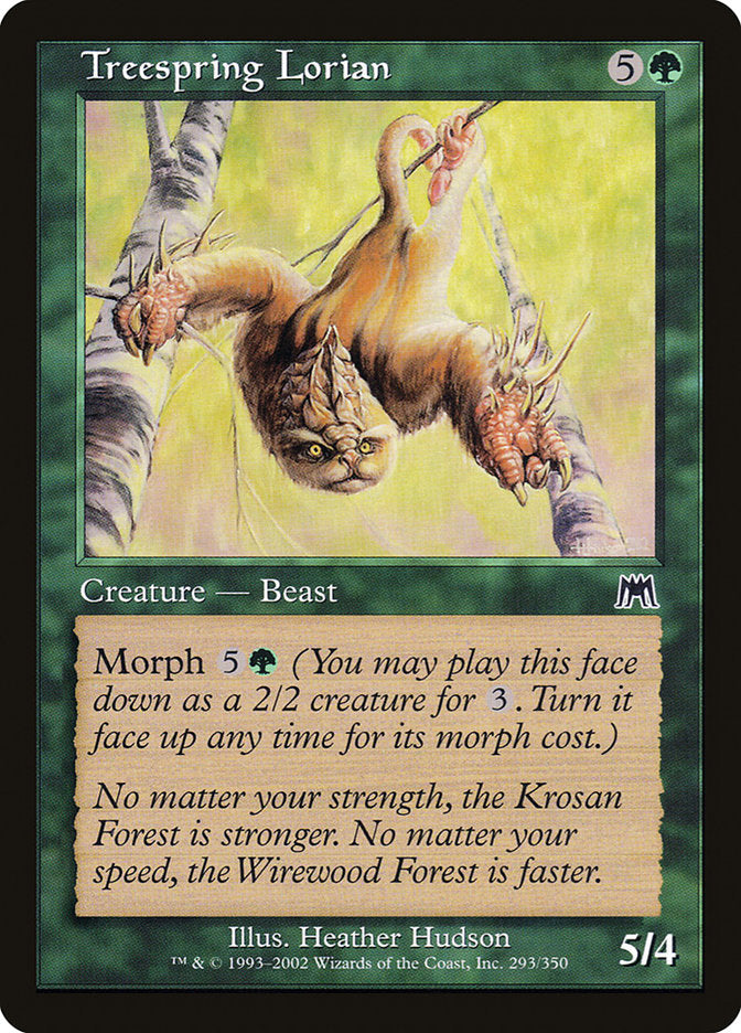 Treespring Lorian [Onslaught] | Gate City Games LLC