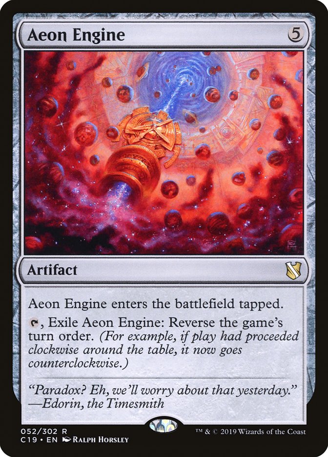 Aeon Engine [Commander 2019] | Gate City Games LLC