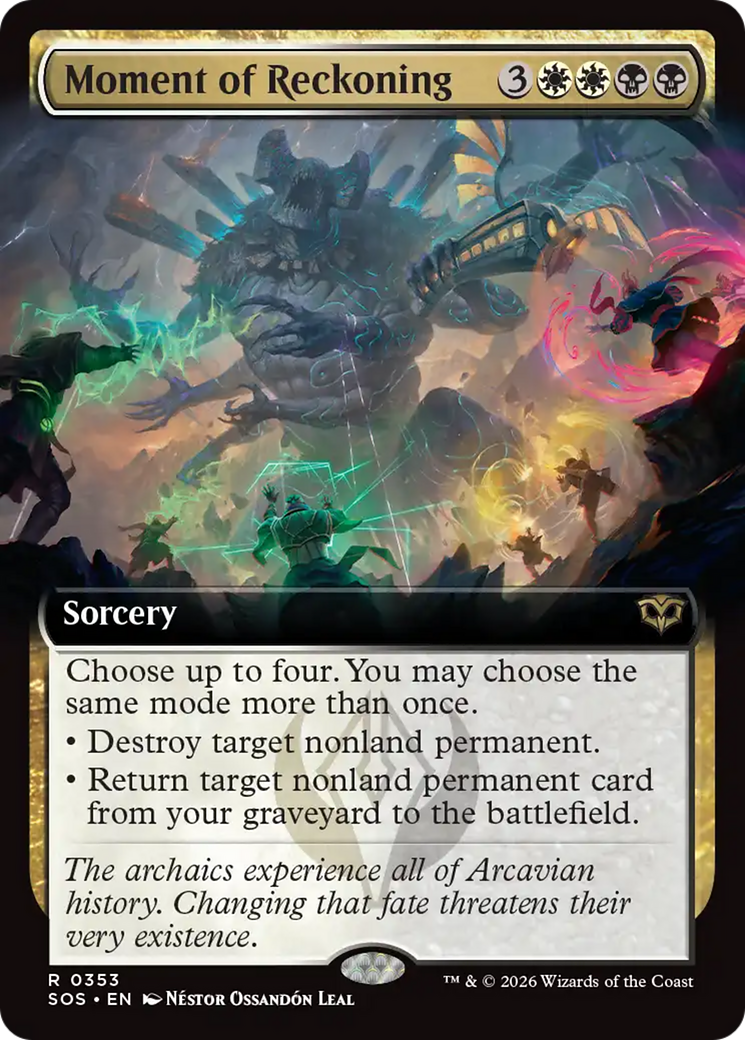 Moment of Reckoning (Extended Art) [Secrets of Strixhaven] | Gate City Games LLC