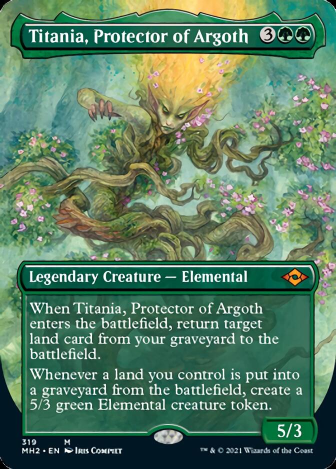 Titania, Protector of Argoth (Borderless Alternate Art) [Modern Horizons 2] | Gate City Games LLC